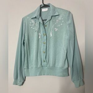 Vintage Philippe Marques Light green sweater